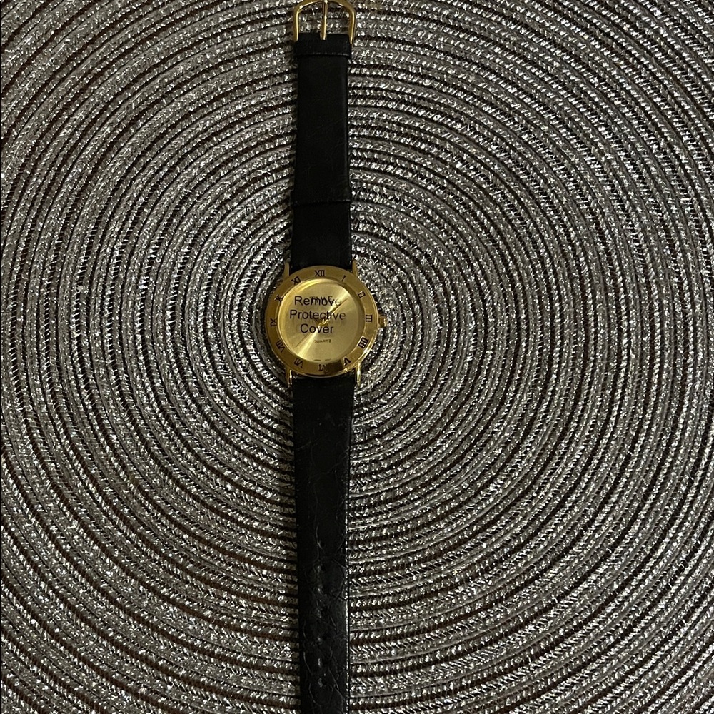 Timex Gold and Black Women's Watch